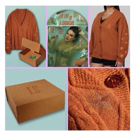 Taylor Swift TLOASG Cardigan Box Set Sealed Limited Edition XS/S | 2025 Release - Picture 1 of 8